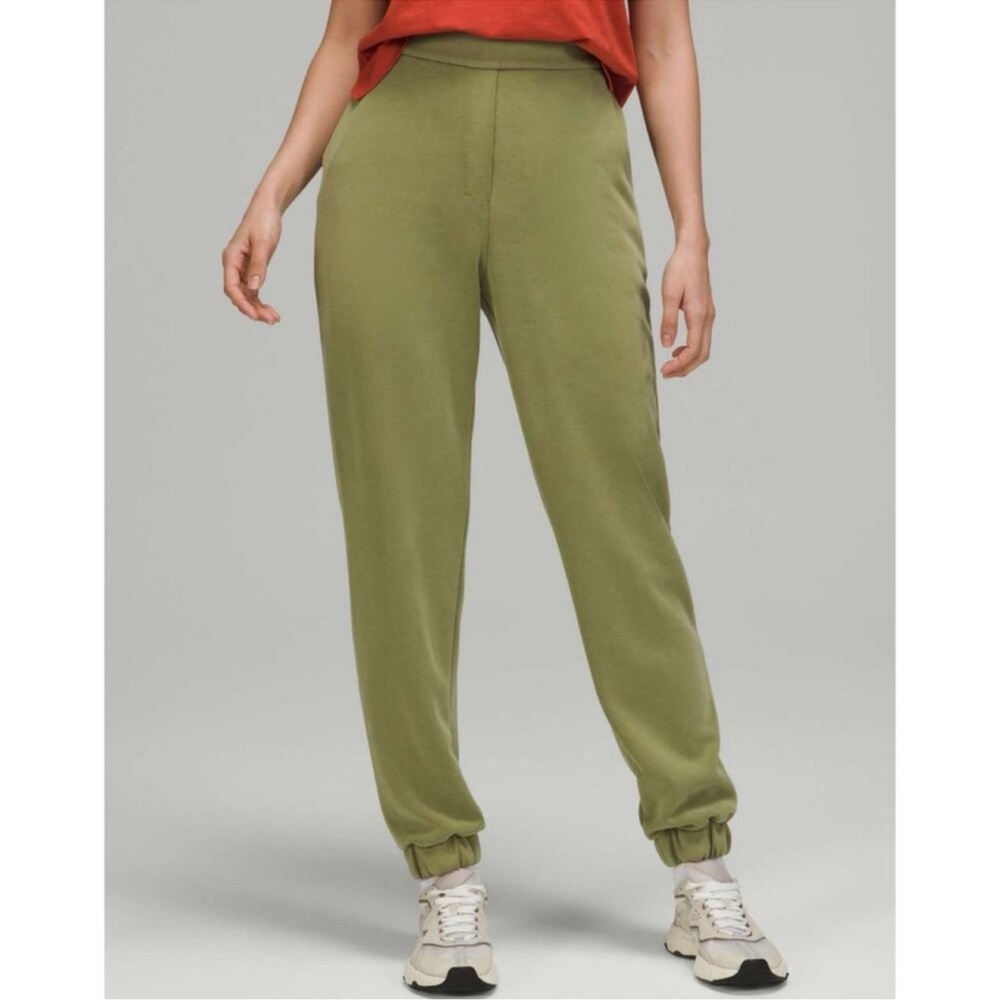 Lululemon Softstreme Relaxed High-Rise Pant Bronze Green